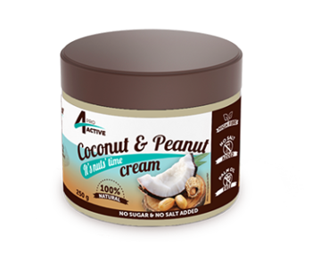 Krem z kokosa i orzeszków ziemnych 100% 250 g