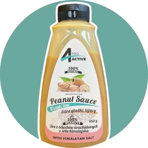 Sos z orzechów arachidowych z solą himalajską 450g