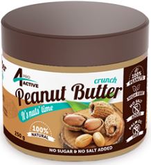 Krem z orzeszków ziemnych 100% crunch 250 g